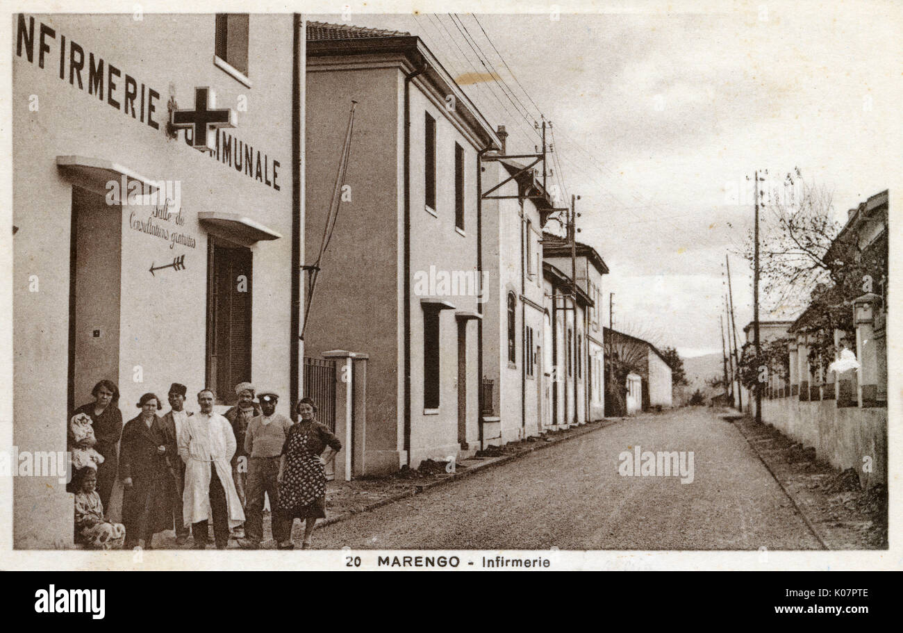 Krankenhaus in Marengo (Hadjout), Provinz Tipaza, Algerien Stockfoto