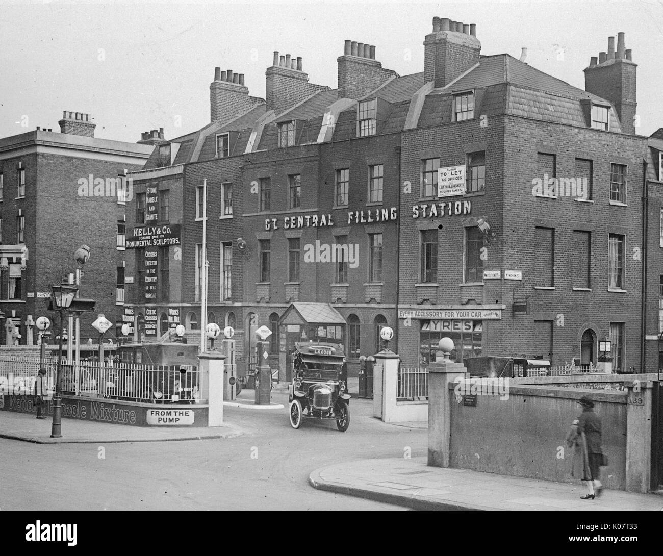 Great Central Filling Station, Marylebone Road, London Stockfoto