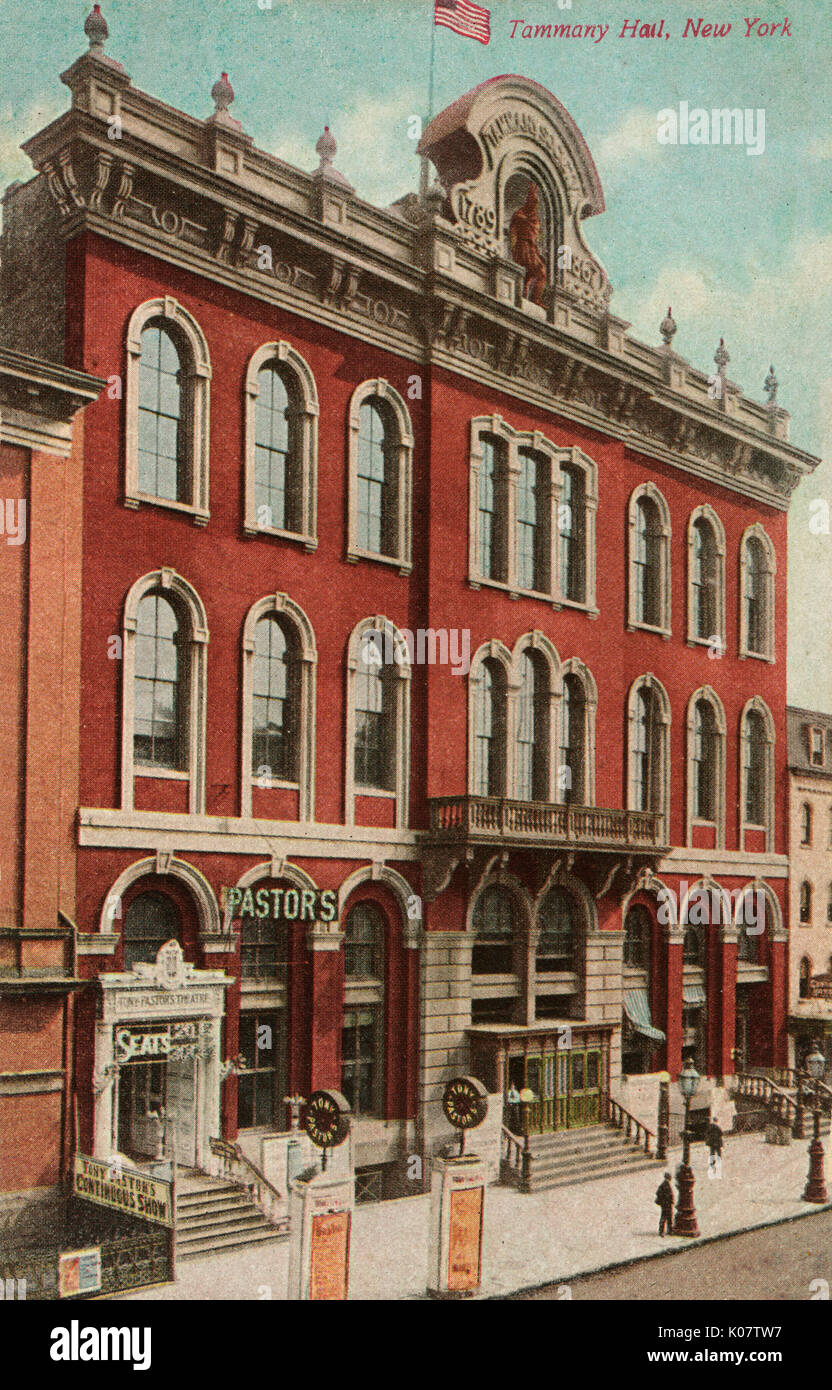 Tammany Hall, 14.. Straße, New York City, USA Stockfoto