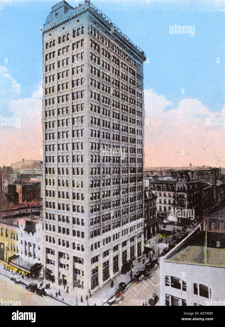 Toledo, Ohio, USA - zweites Gebäude der Nationalbank Stockfoto