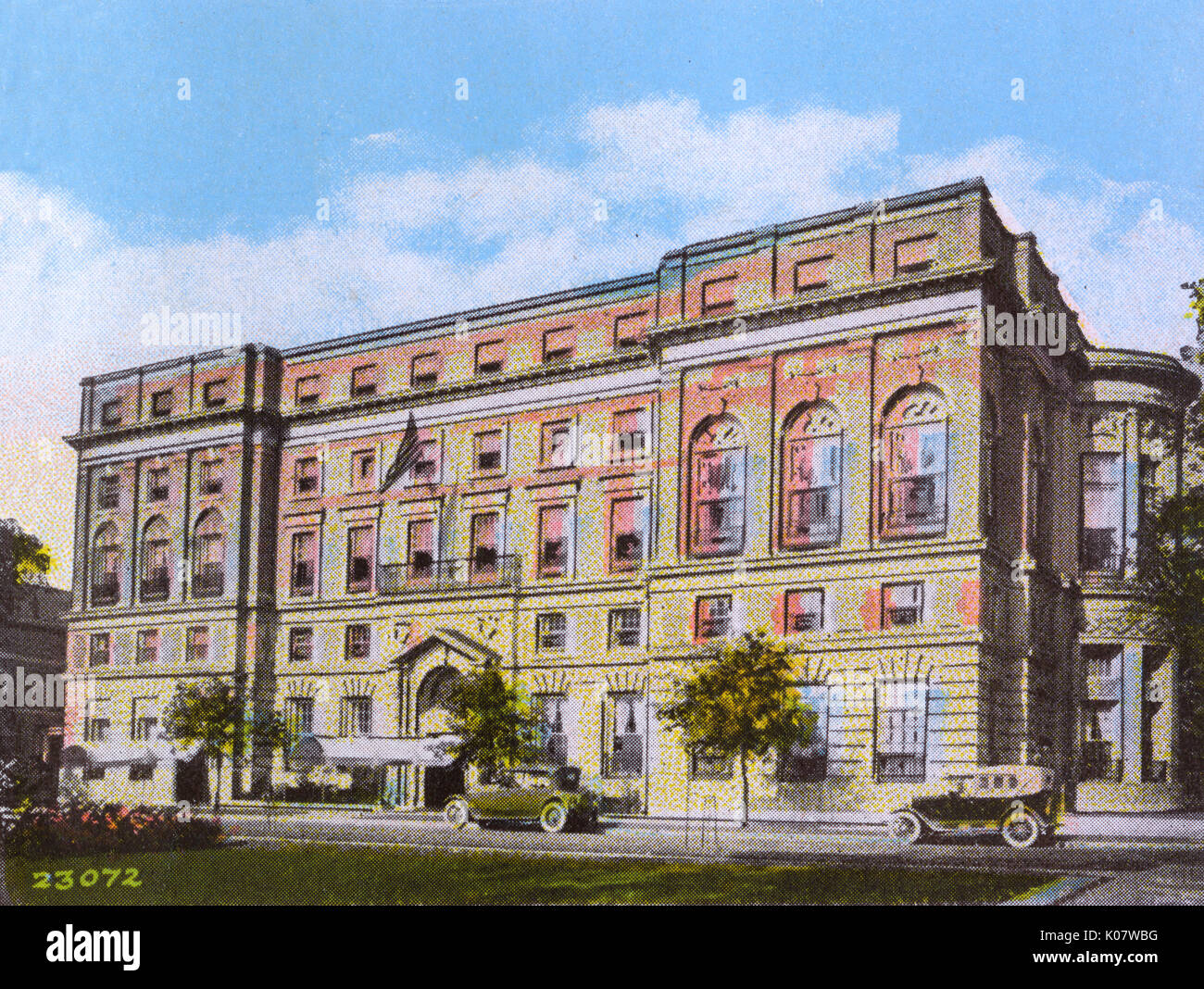 Toledo, Ohio, USA - Toledo Club, Ecke Madison Avenue Stockfoto