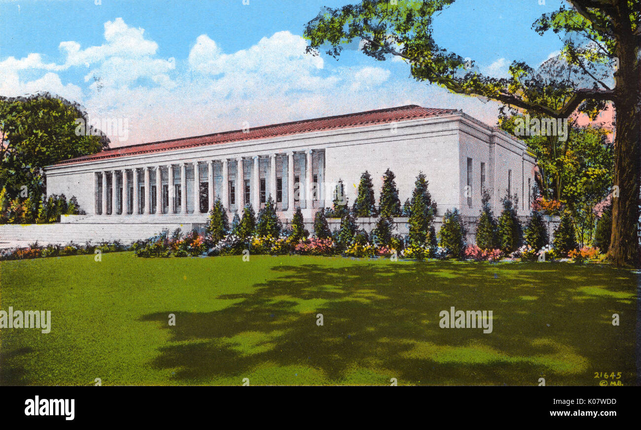 Toledo, Ohio, USA - Kunstmuseum Stockfoto