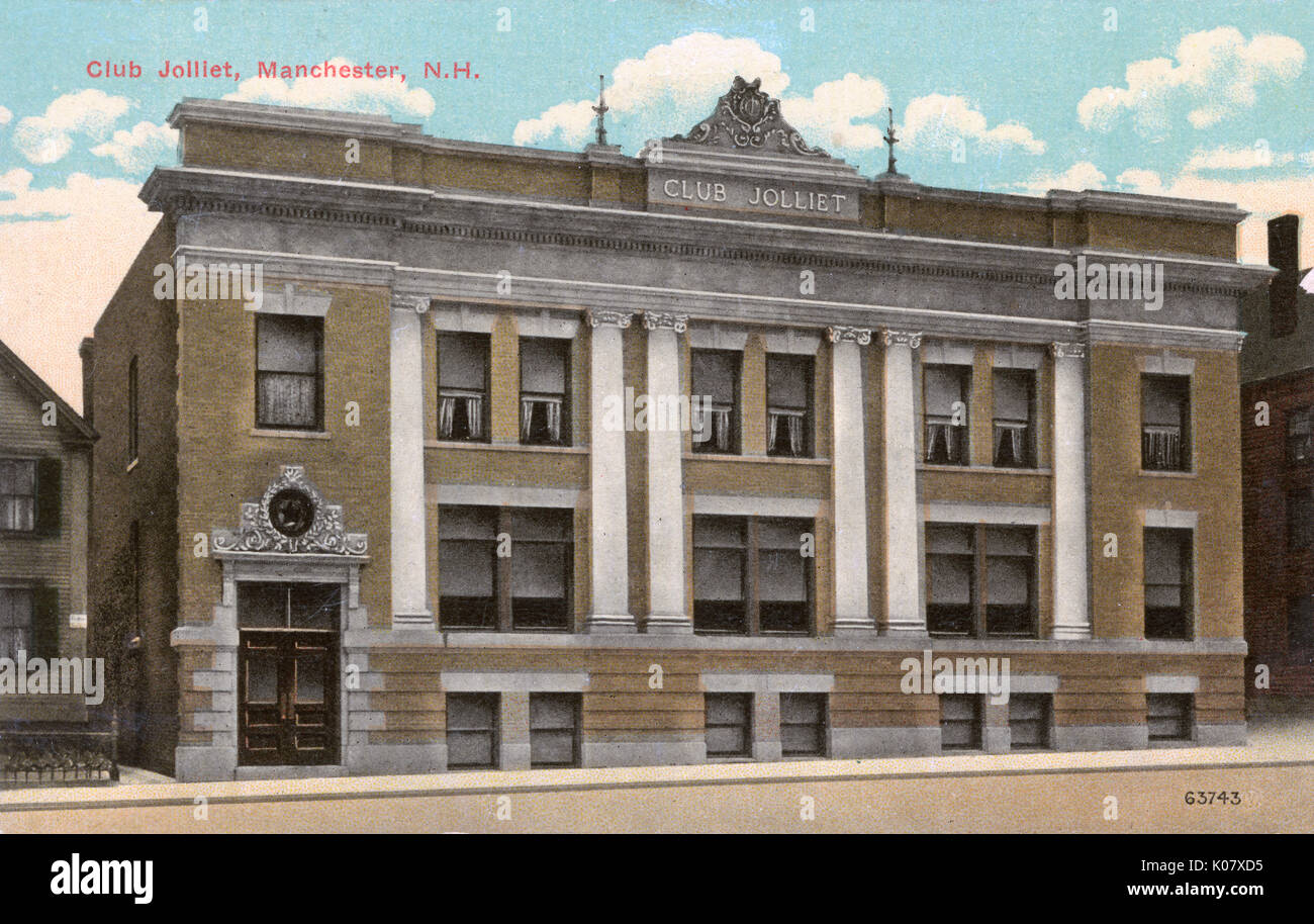 Club Jolliet, Manchester, New Hampshire, USA Stockfoto