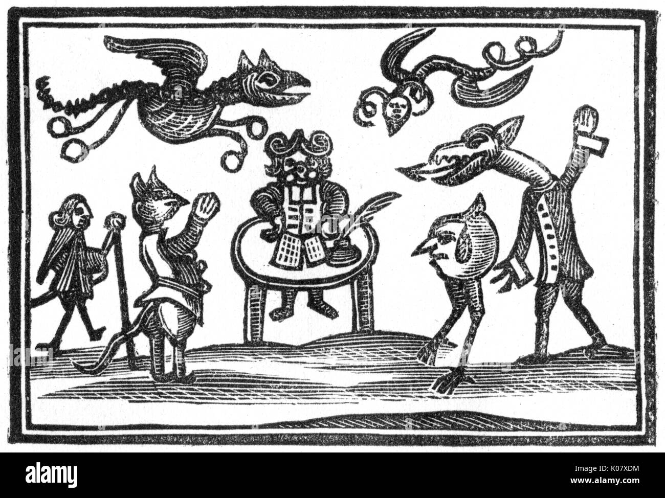 Hobgoblins, c.1610 Stockfoto