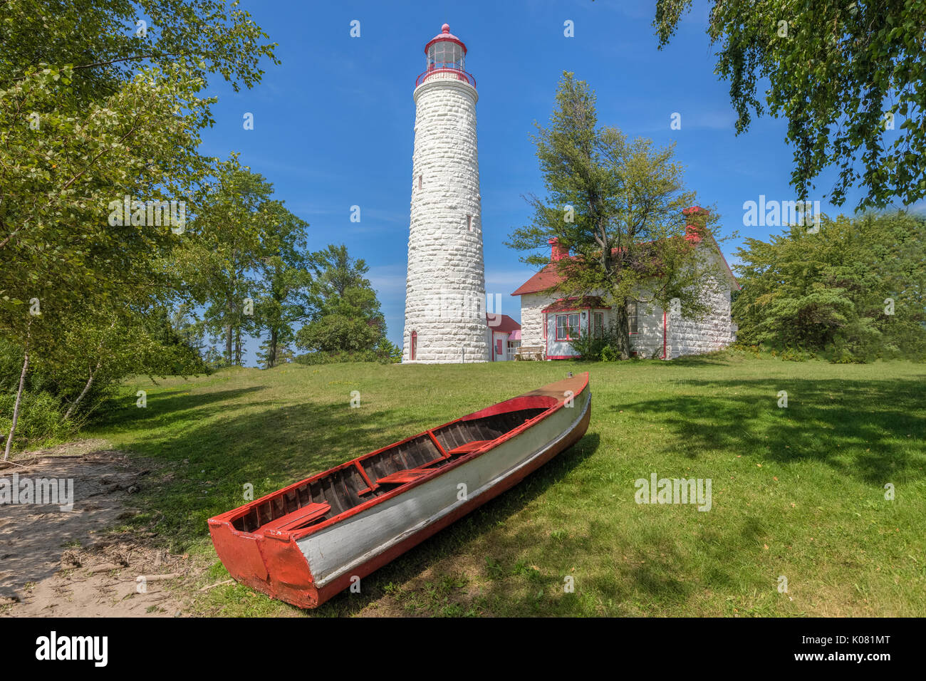 Punkt Clark, Bruce County, Ontario, Kanada Stockfoto