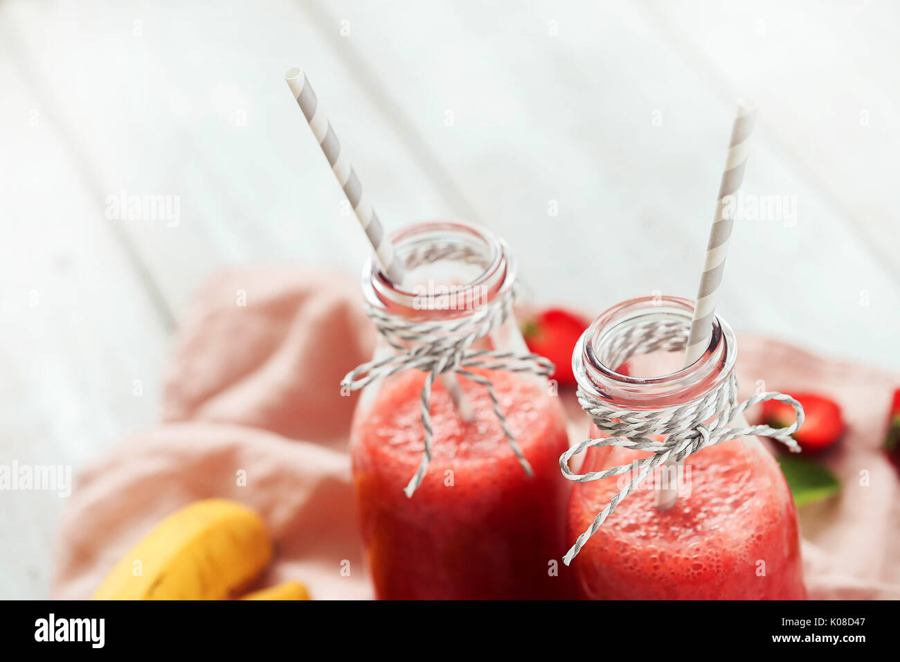 Smoothie-Getränk Stockfoto