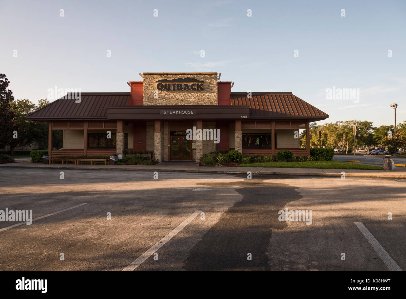 Outback Steakhouse Leesburg, Florida USA Stockfoto