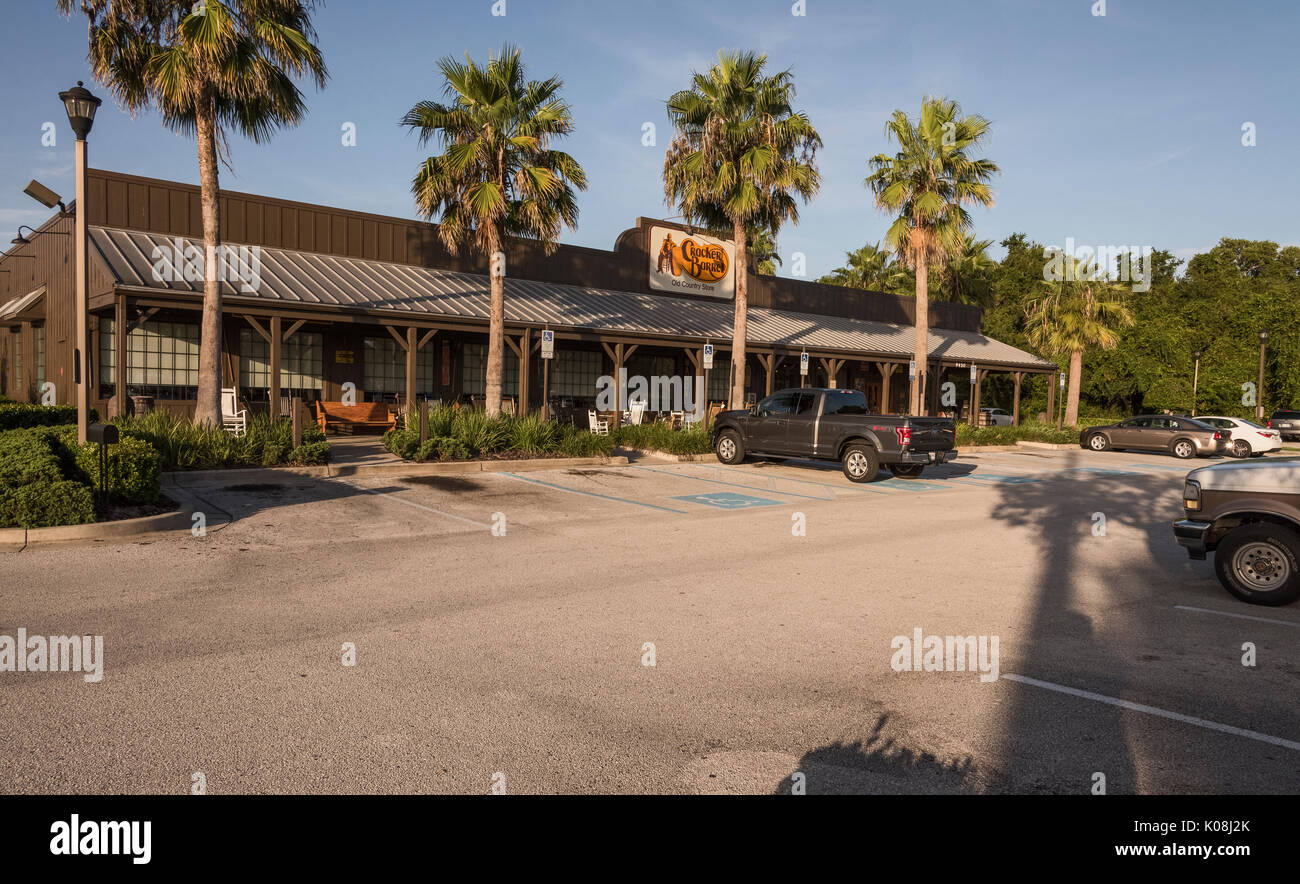 Cracker Barrel Old Country Store Restaurant Leesburg, Florida USA Stockfoto