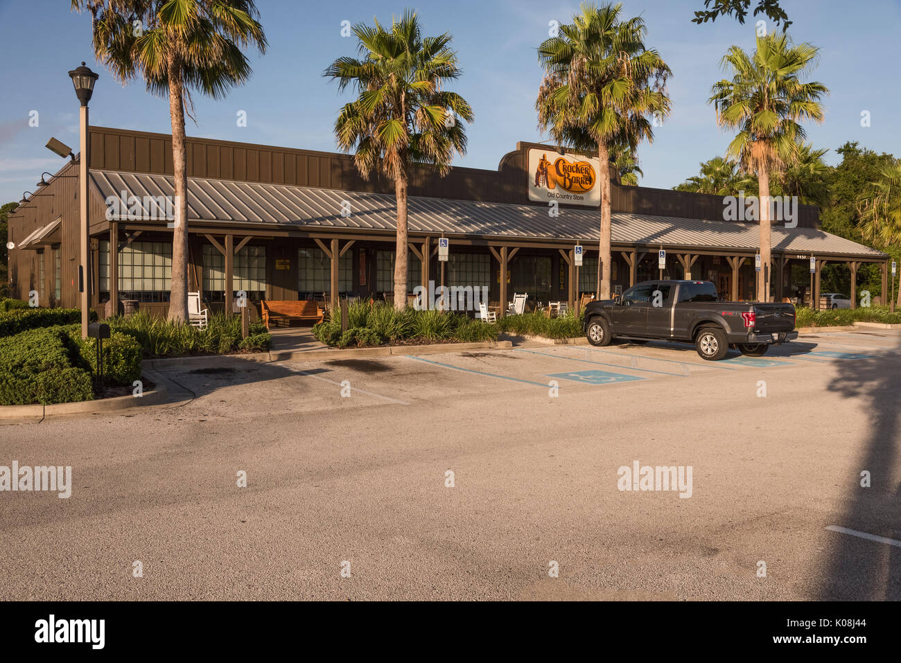 Cracker Barrel Old Country Store Restaurant Leesburg, Florida USA Stockfoto