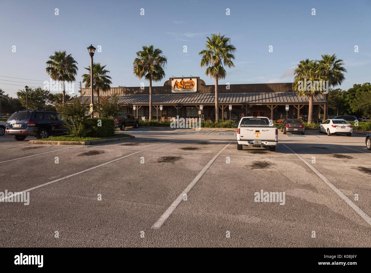 Cracker Barrel Old Country Store Restaurant Leesburg, Florida USA Stockfoto
