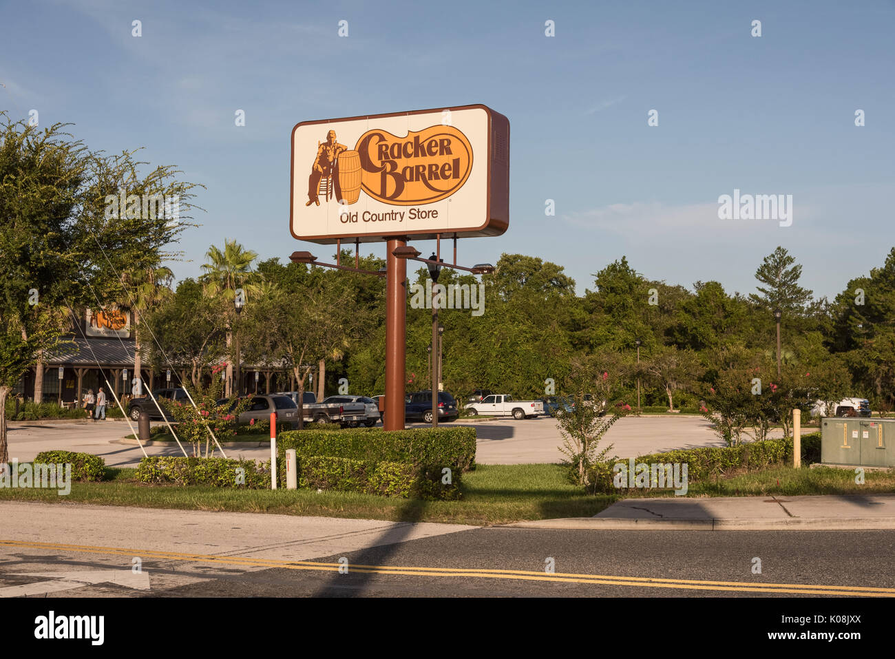 Cracker Barrel Old Country Store Restaurant Leesburg, Florida USA Stockfoto