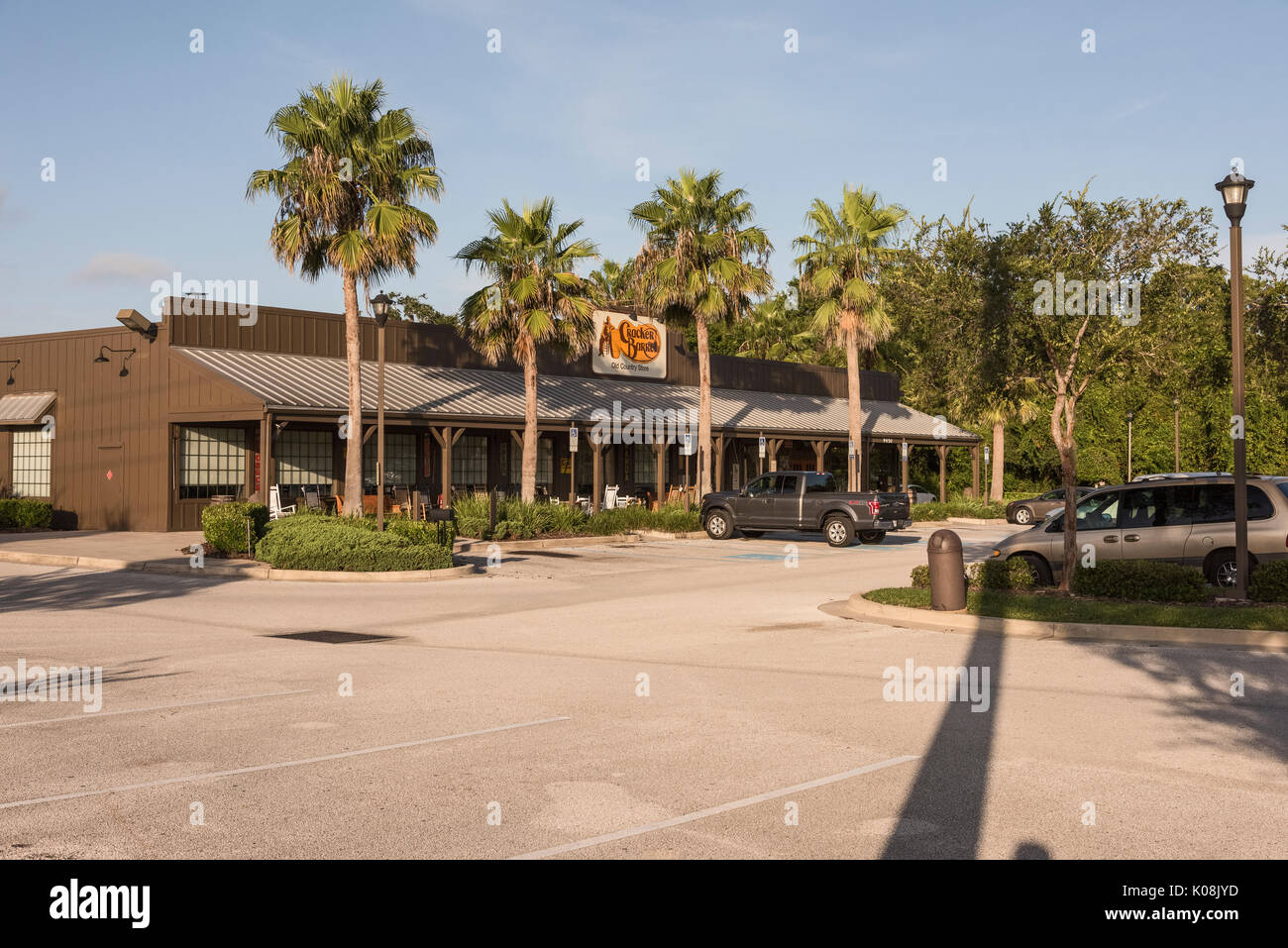 Cracker Barrel Old Country Store Restaurant Leesburg, Florida USA Stockfoto