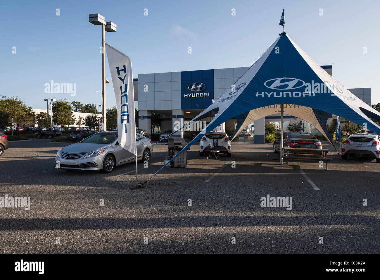 Hyundai Autohaus in Leesburg, Florida, USA Stockfoto