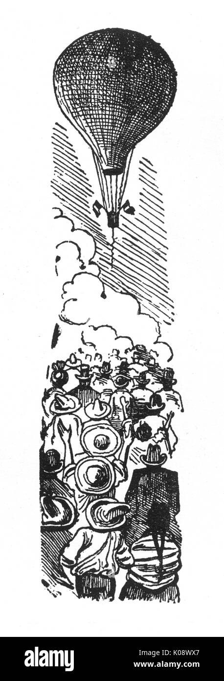 Posada, der Ballon von Cantoya, Mexiko Stockfoto