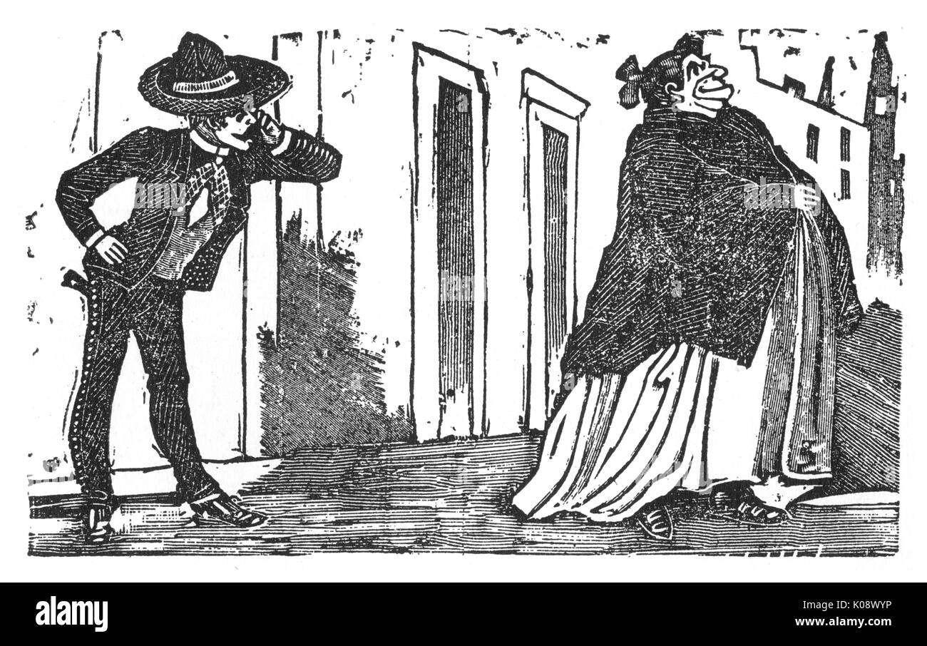 Posada, Die Schöne Simona, Mexiko Stockfoto