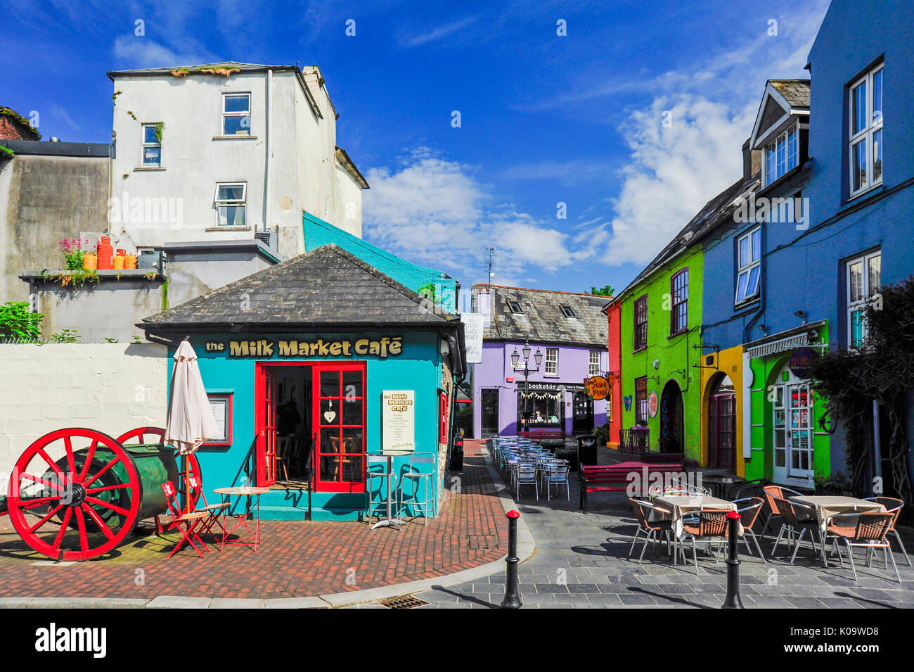 Die Innenstadt von Kinsale, Irland Stockfoto