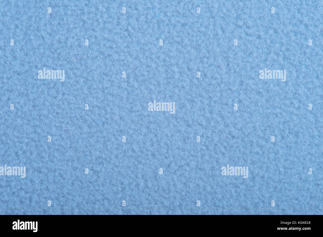 Blaues Fleece Soft Hintergrund Plüsch Stoff Stockfoto