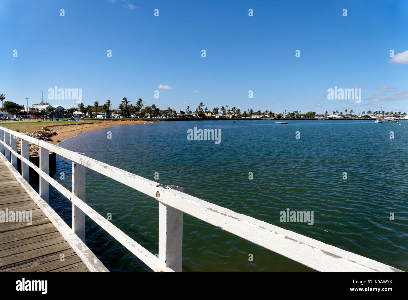 Carnarvon Waterfront, Carnarvon, Gascoyne, Western Australia Stockfoto