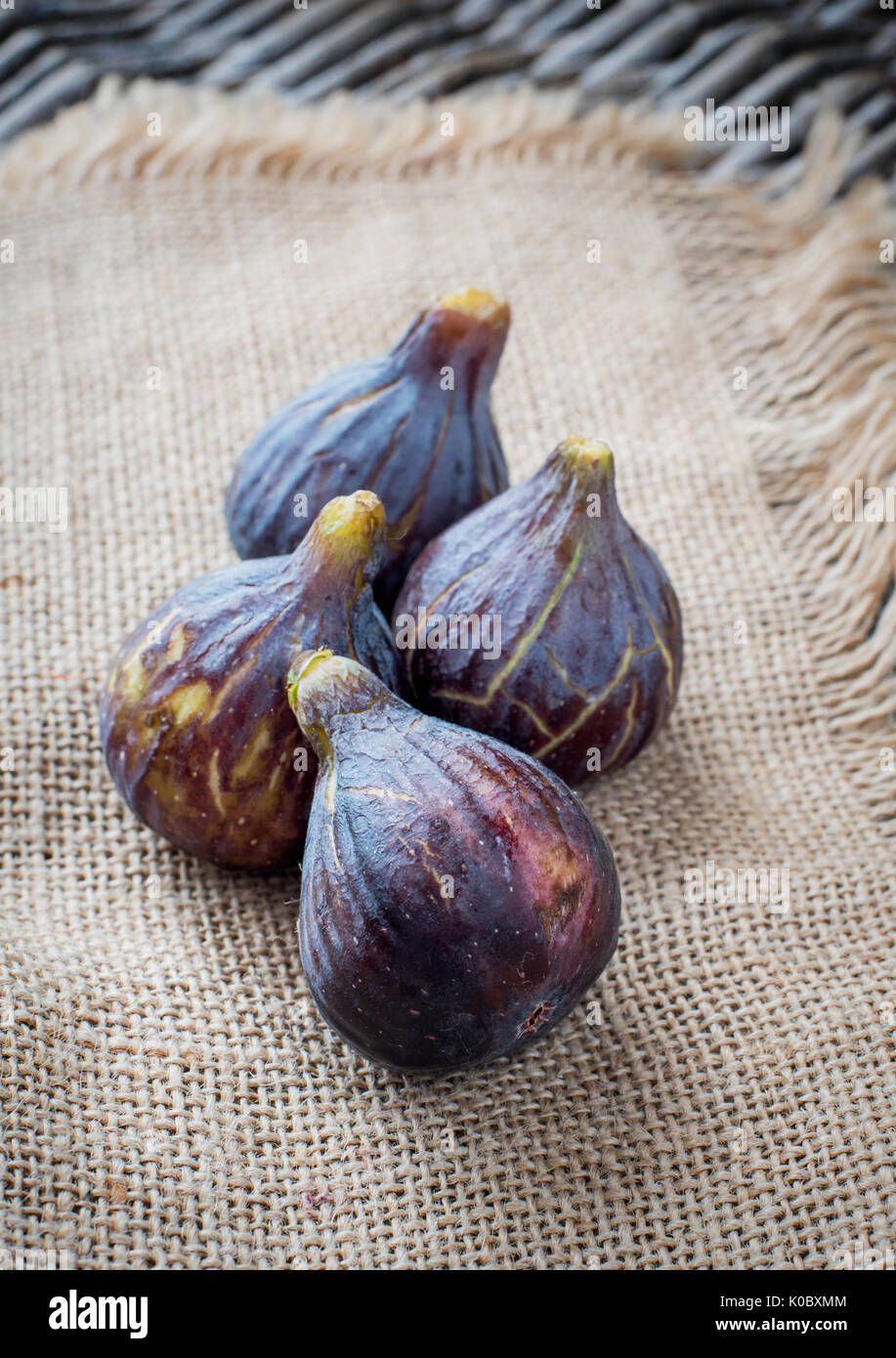 Reife Frucht Figson Entlassung im studio Stockfoto