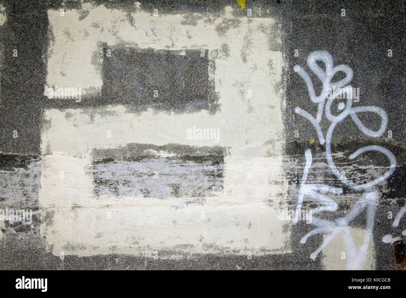 Graffiti Buchstaben a Stockfoto