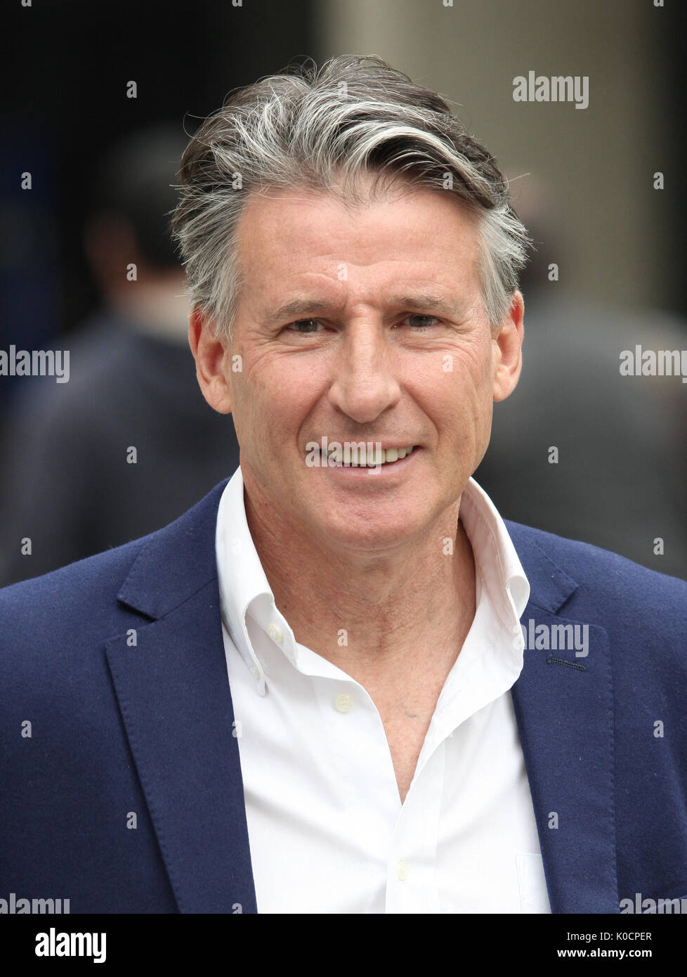 Lord Sebastian Coe besucht die BBC Andrew Marr Show bei den BBC Studios in London, den 23. Juli 2017 Stockfoto