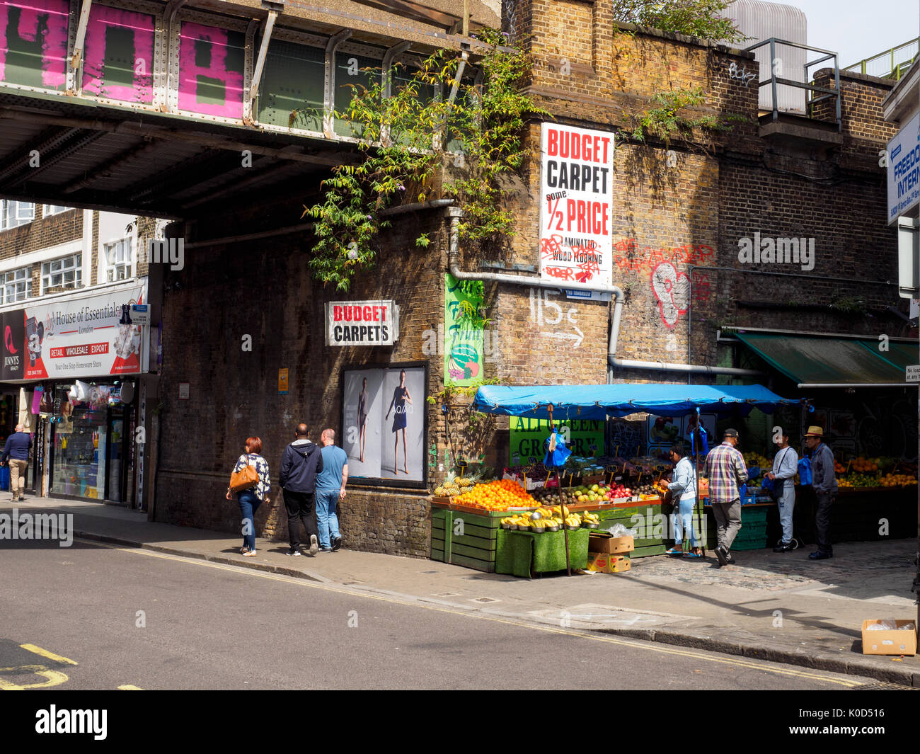 Peckham Rye Lane, London, England Stockfoto