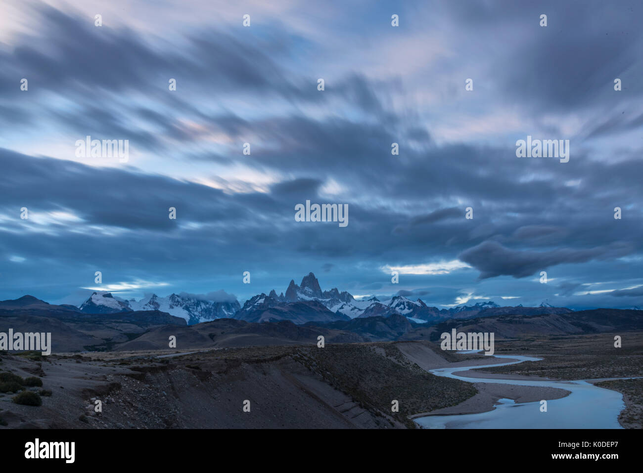 Südamerika, Argentinien, Patagonien, Los Glaciares, Nationalpark, Fitz Roy, Stockfoto