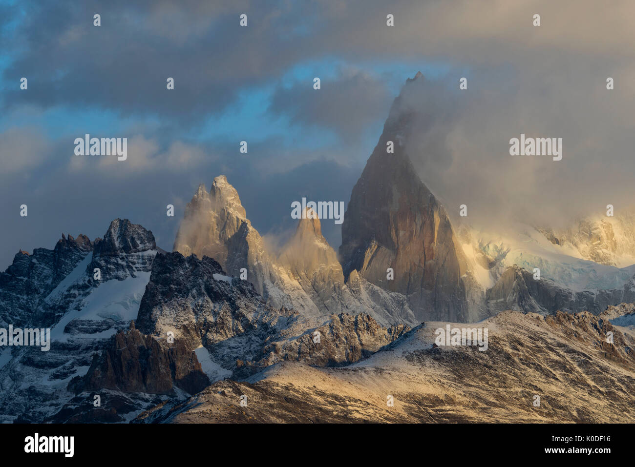 Südamerika, Argentinien, Patagonien, Los Glaciares, Nationalpark, Fitz Roy, Stockfoto