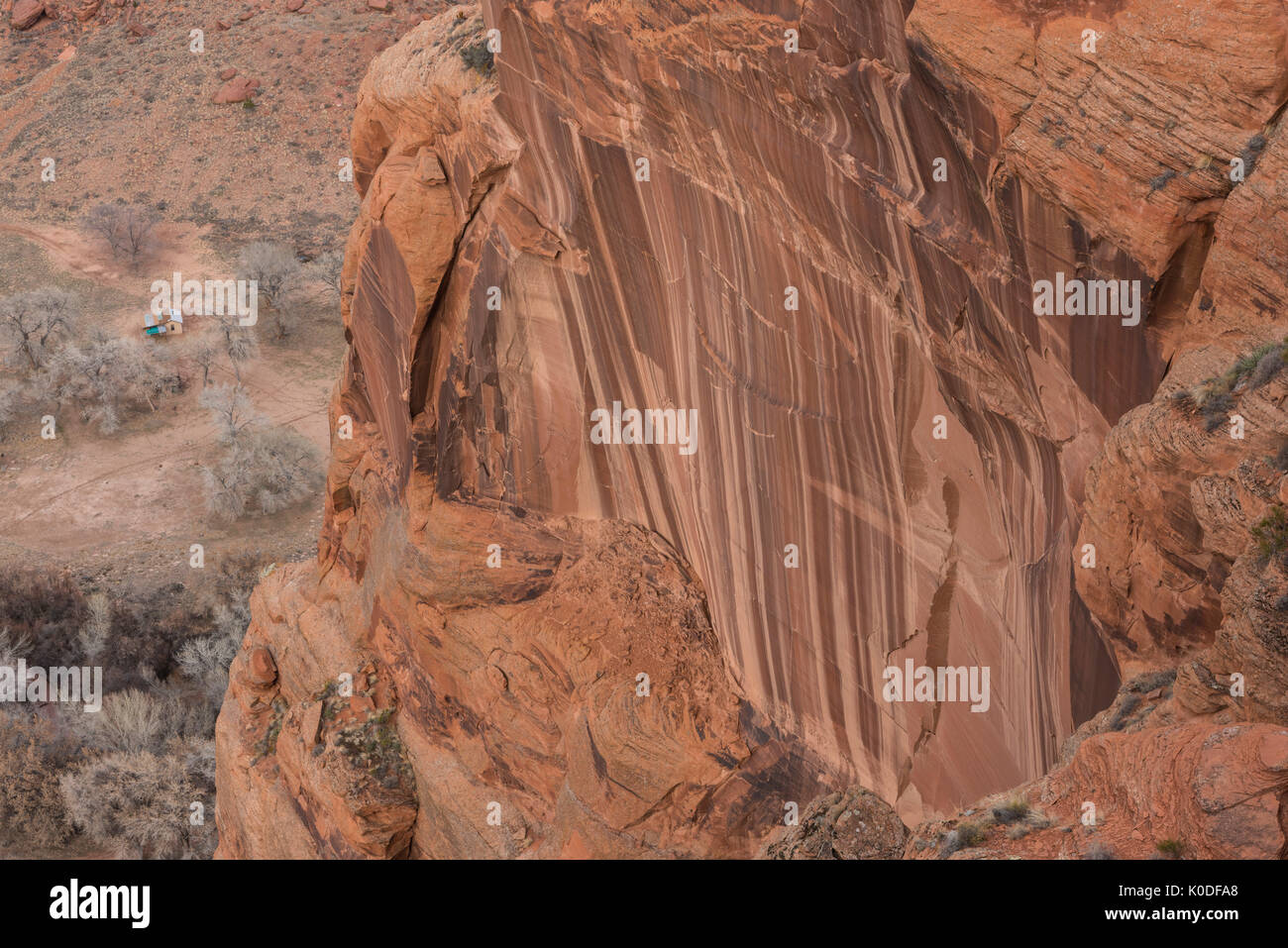 USA, Arizona, Navajo Reservation, Canyon de Chelly National Monument Stockfoto