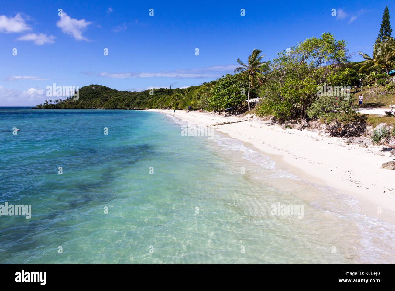 White Sand Beach, Easo, Lifou, Neukaledonien, South Pacific Stockfoto