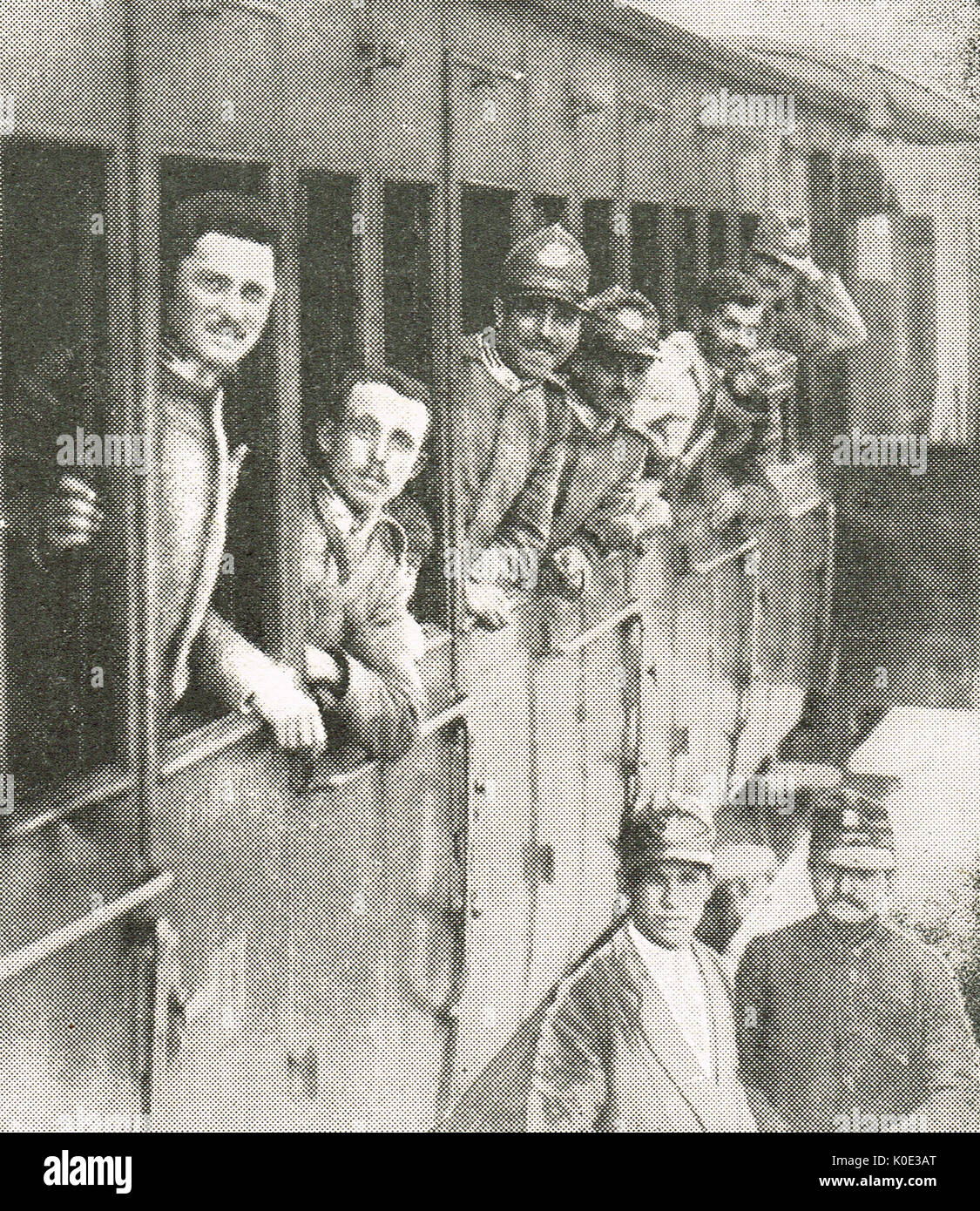 Italienische Truppe Mobilisierung, 1915, WK 1. Stockfoto