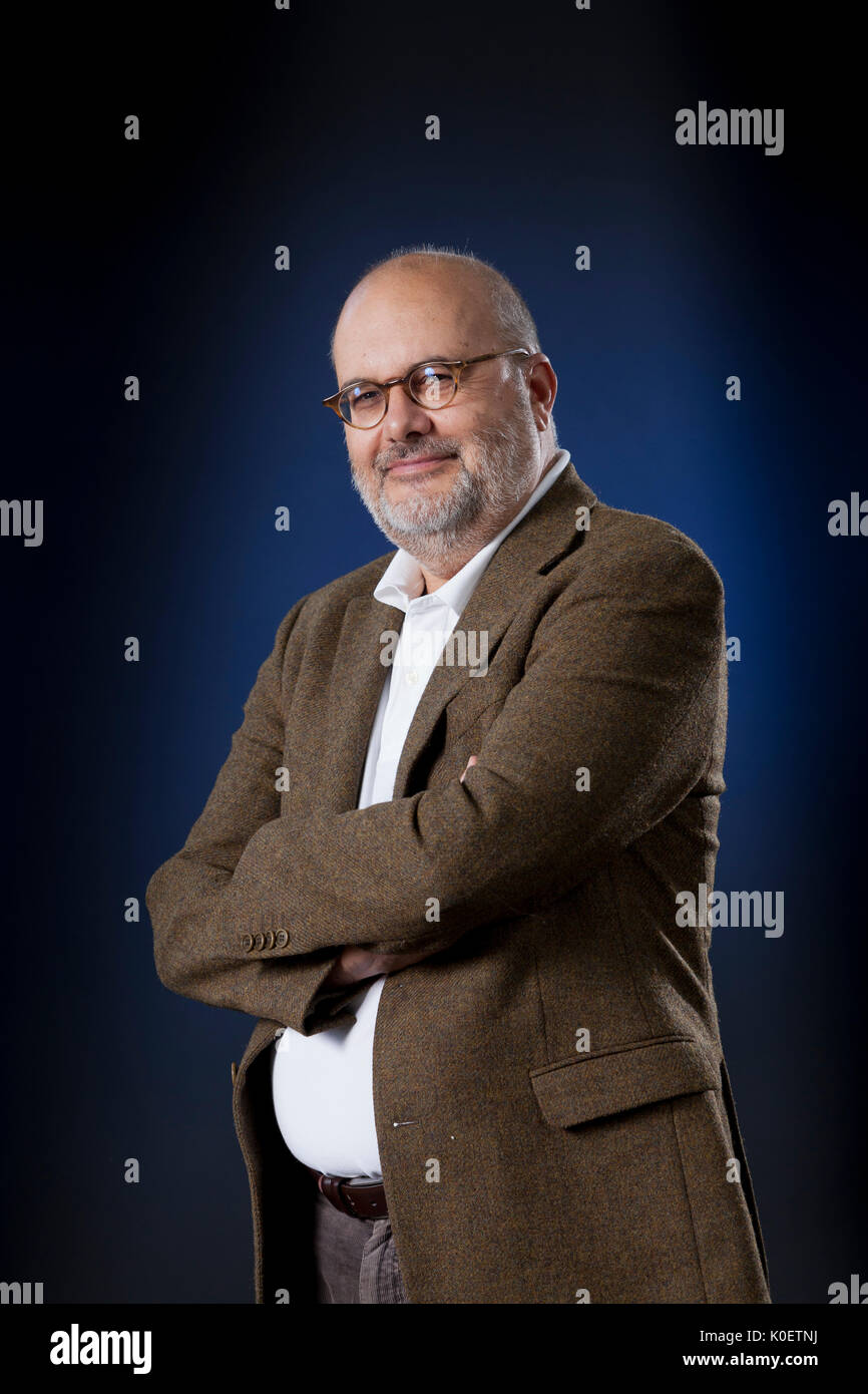 Edinburgh, Großbritannien. 22. August 2017. Branko Milanovic, der Serbian-American Ökonom und Autor, beim Edinburgh International Book Festival erscheinen. Gary Doak/Alamy leben Nachrichten Stockfoto