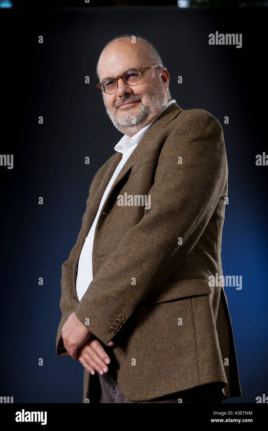 Edinburgh, Großbritannien. 22. August 2017. Branko Milanovic, der Serbian-American Ökonom und Autor, beim Edinburgh International Book Festival erscheinen. Gary Doak/Alamy leben Nachrichten Stockfoto