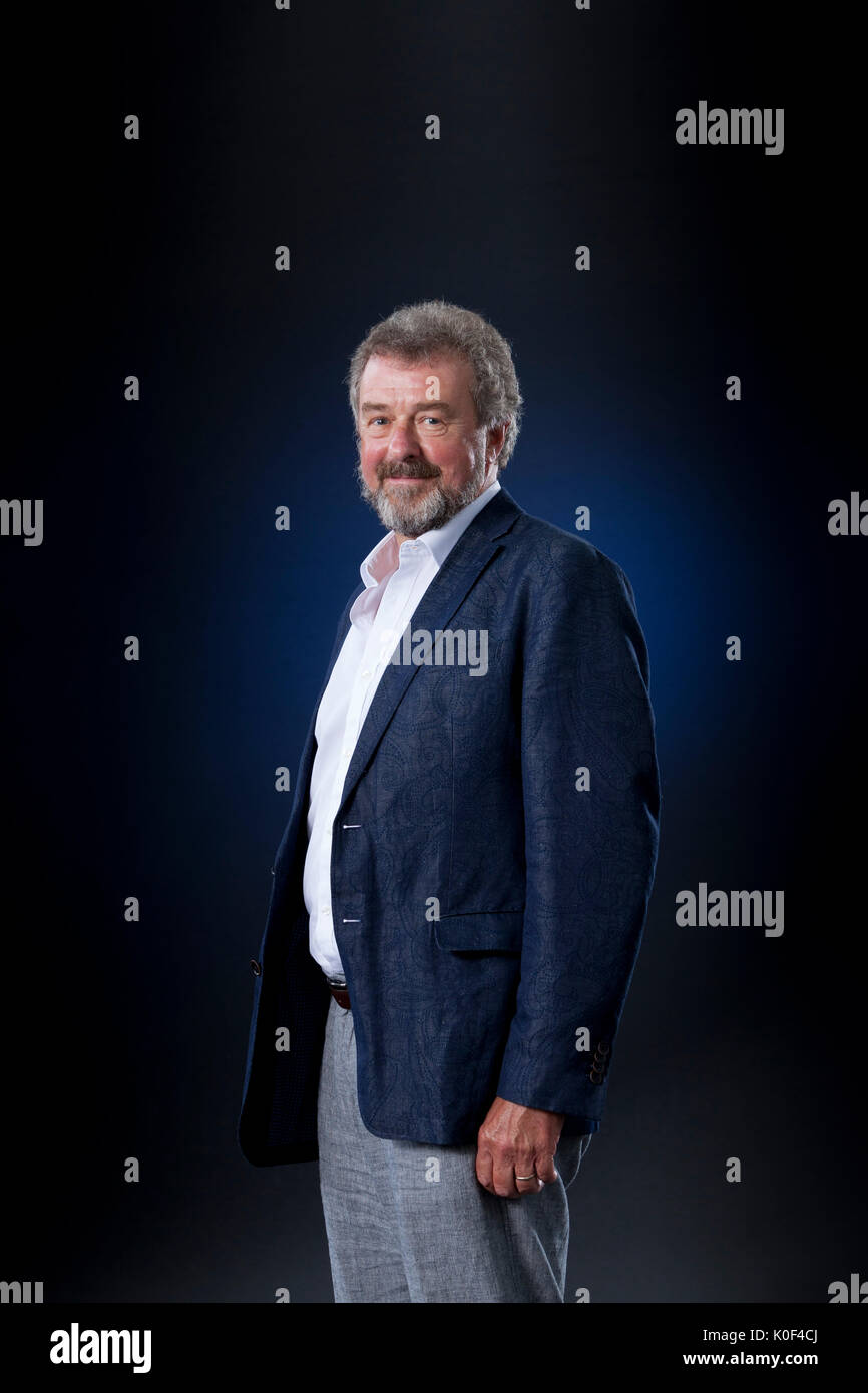 Edinburgh, Großbritannien. 23. August 2017. Rick Rylance, der britischen Literaturwissenschaftler und akademischen, beim Edinburgh International Book Festival erscheinen. Gary Doak/Alamy leben Nachrichten Stockfoto