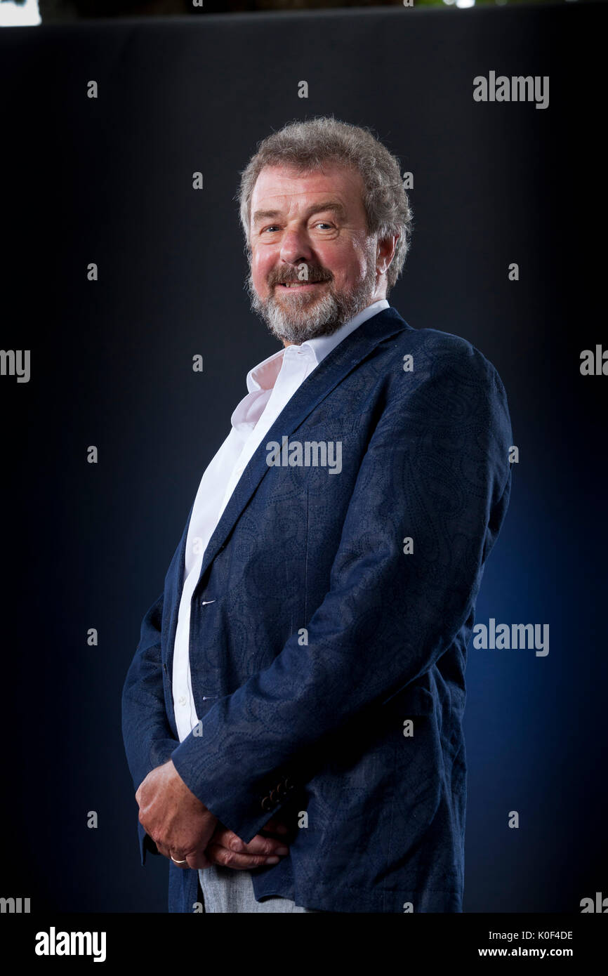 Edinburgh, Großbritannien. 23. August 2017. Rick Rylance, der britischen Literaturwissenschaftler und akademischen, beim Edinburgh International Book Festival erscheinen. Gary Doak/Alamy leben Nachrichten Stockfoto