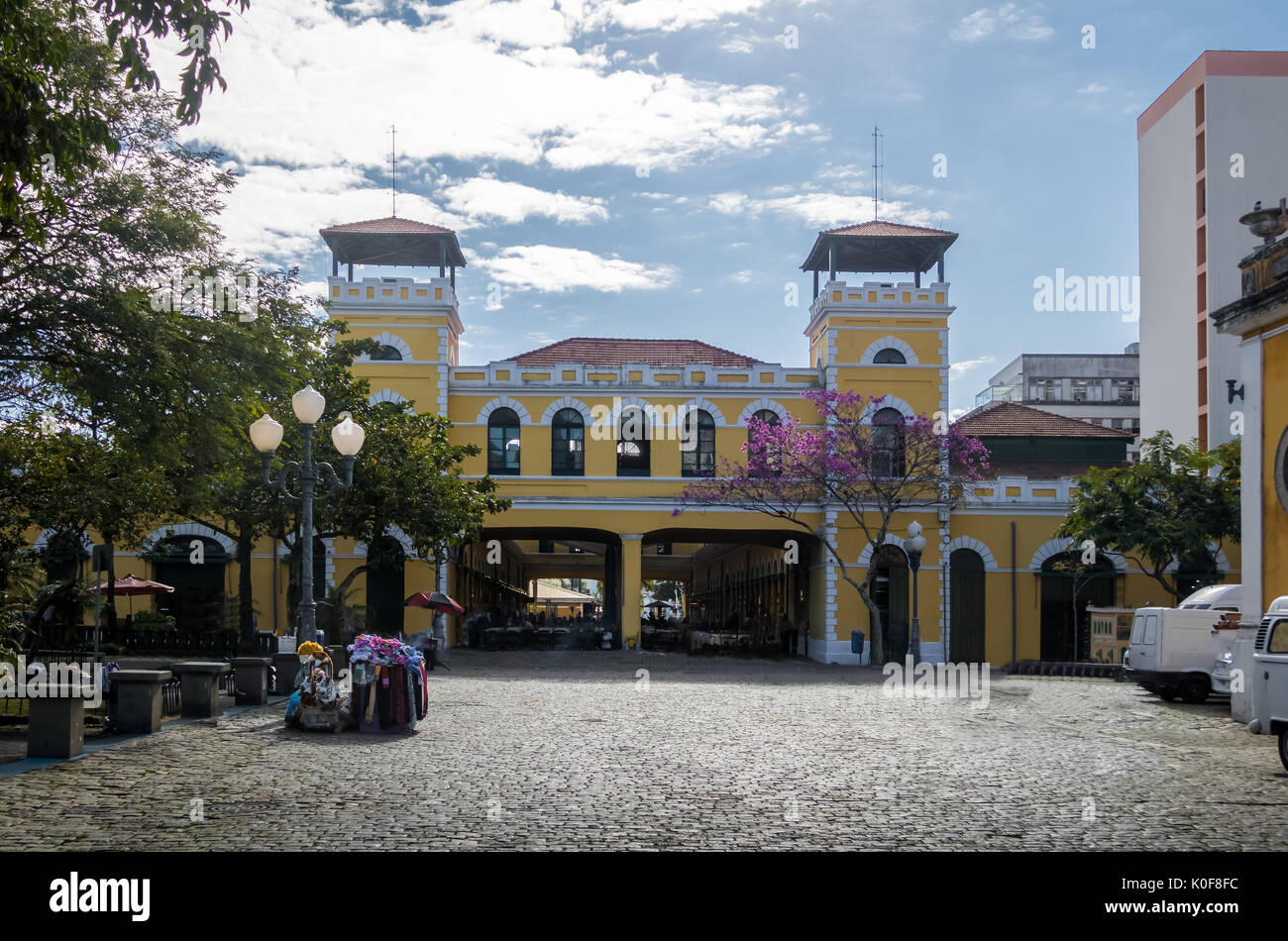 Öffentlichen Markt (Mercado Publico) - Florianopolis, Santa Catarina, Brasilien Stockfoto