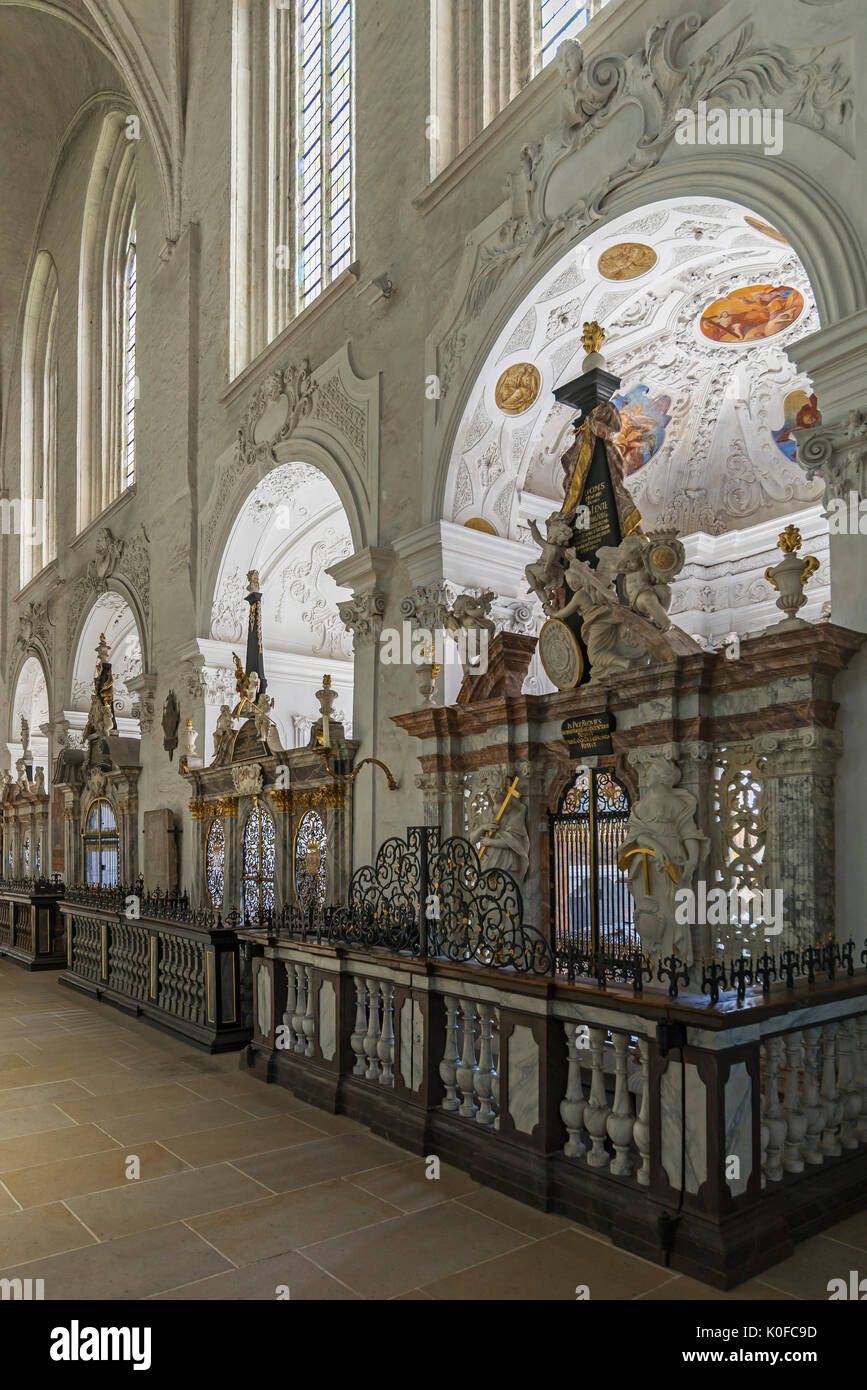 Grab Kapellen im südlichen Seite Schiff, Lübecker Dom, Lübeck, Schleswig-Hoilstein, Deutschland Stockfoto