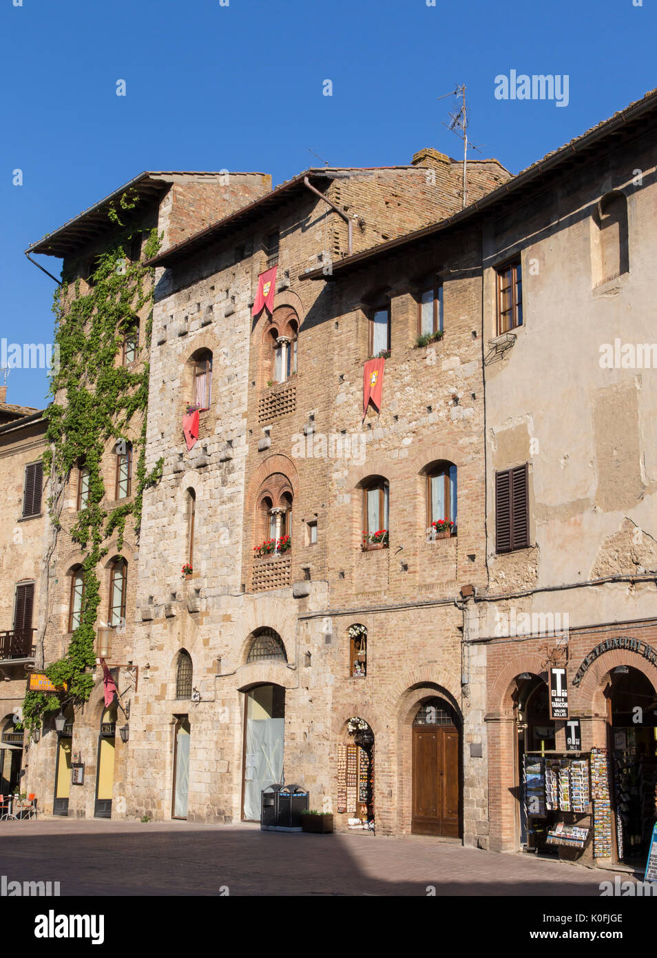San Gimignano, Italien Stockfoto