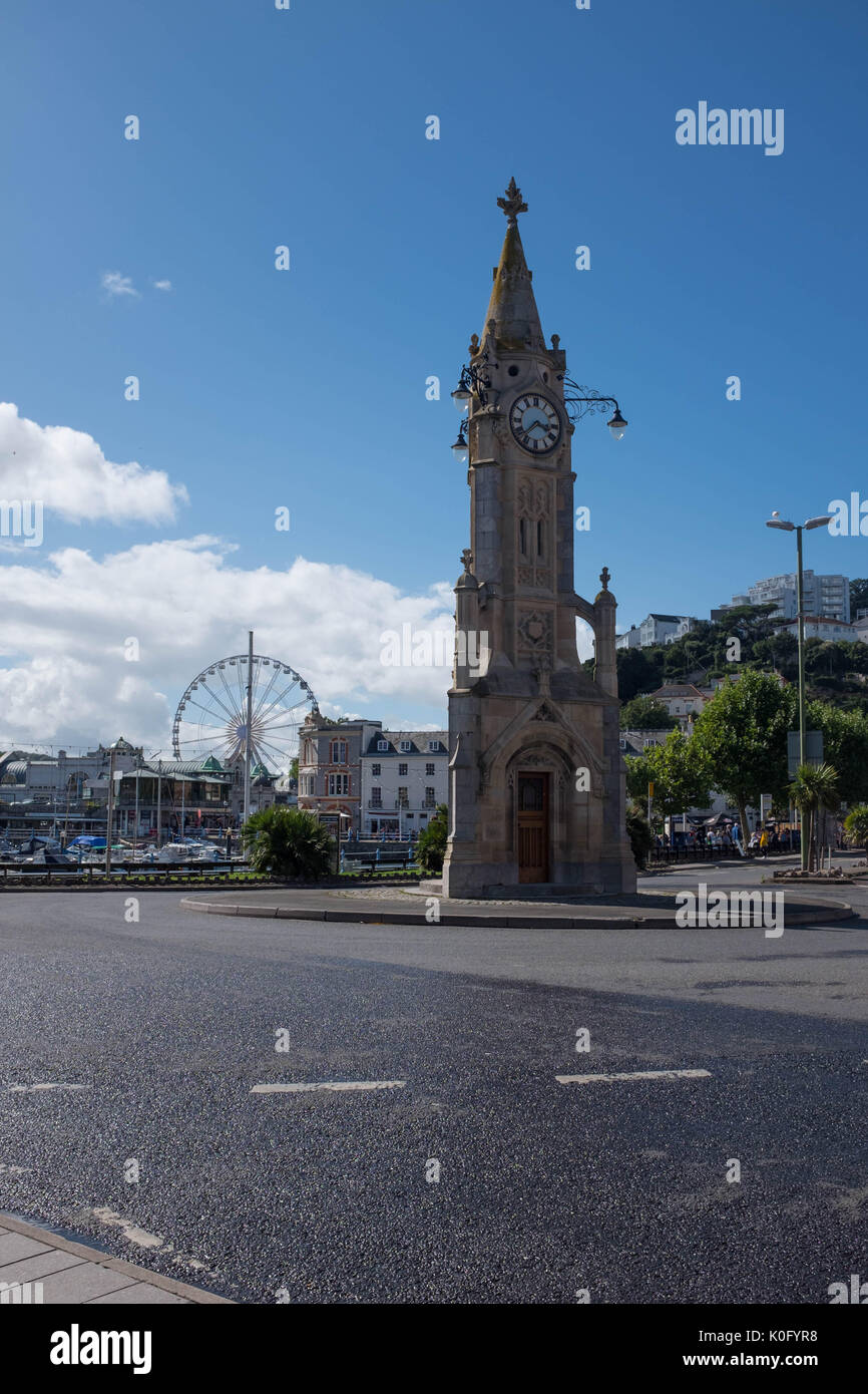 Badeort Torquay, Devon, Großbritannien Stockfoto