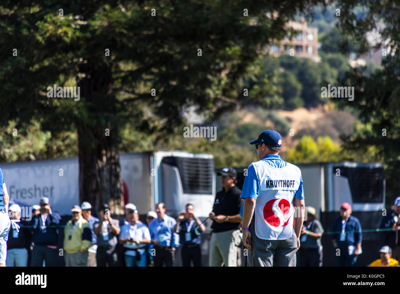 Mittwoch am Pro-Am-Turnier des 2016 Safeway öffnen in Napa, Kalifornien am Silverado Resort und Spa Stockfoto