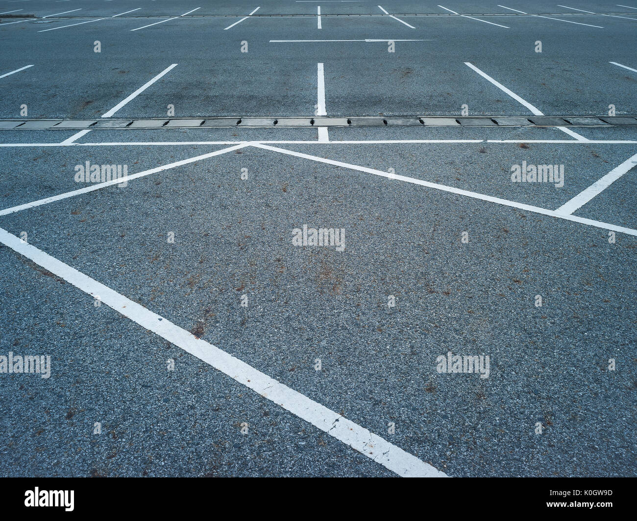 Die Kunst der Parkplatz Stockfoto