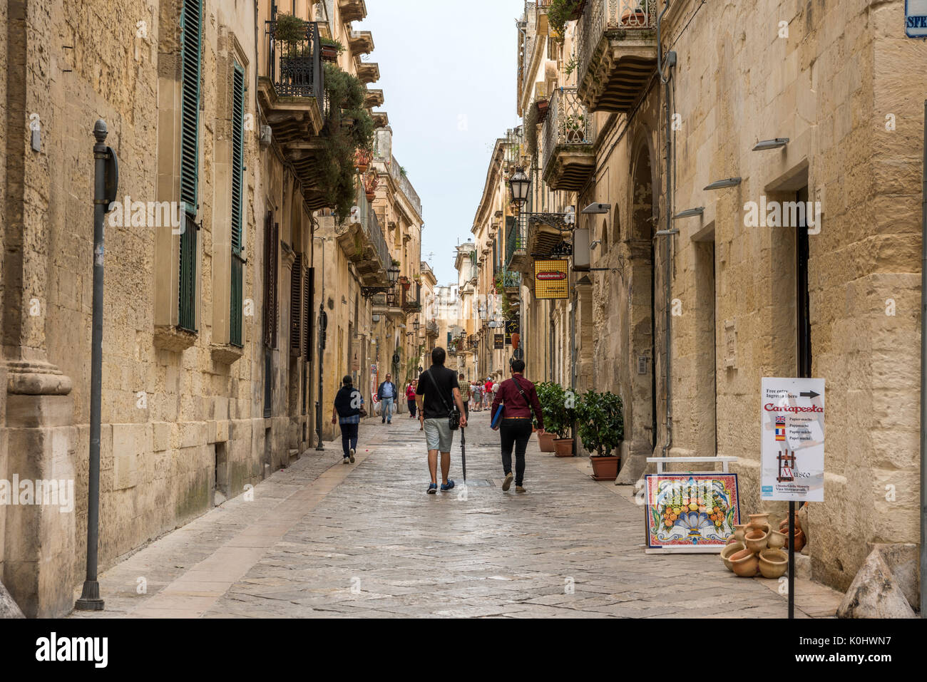 Lecce, Provinz Lecce, Salento, Apulien, Italien Stockfoto