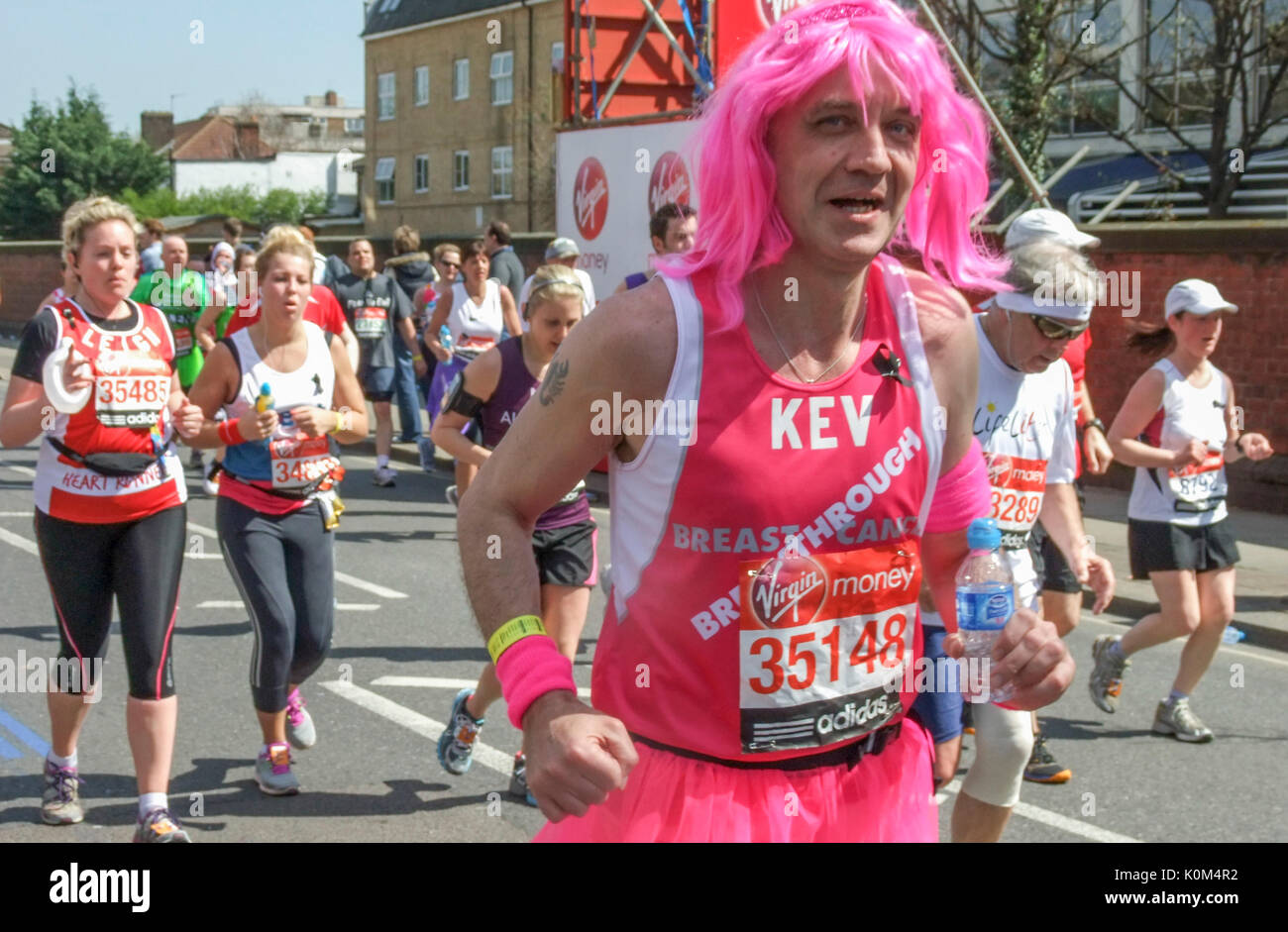 Läufer in den London Marathon 2015 Stockfoto