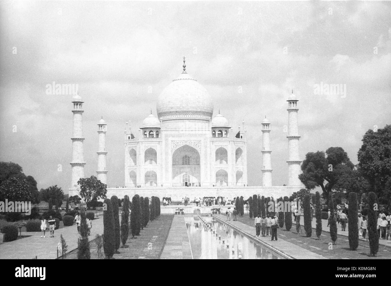 Taj Mahal, Agra, Uttar Pradesh, Indien, Asien Stockfoto