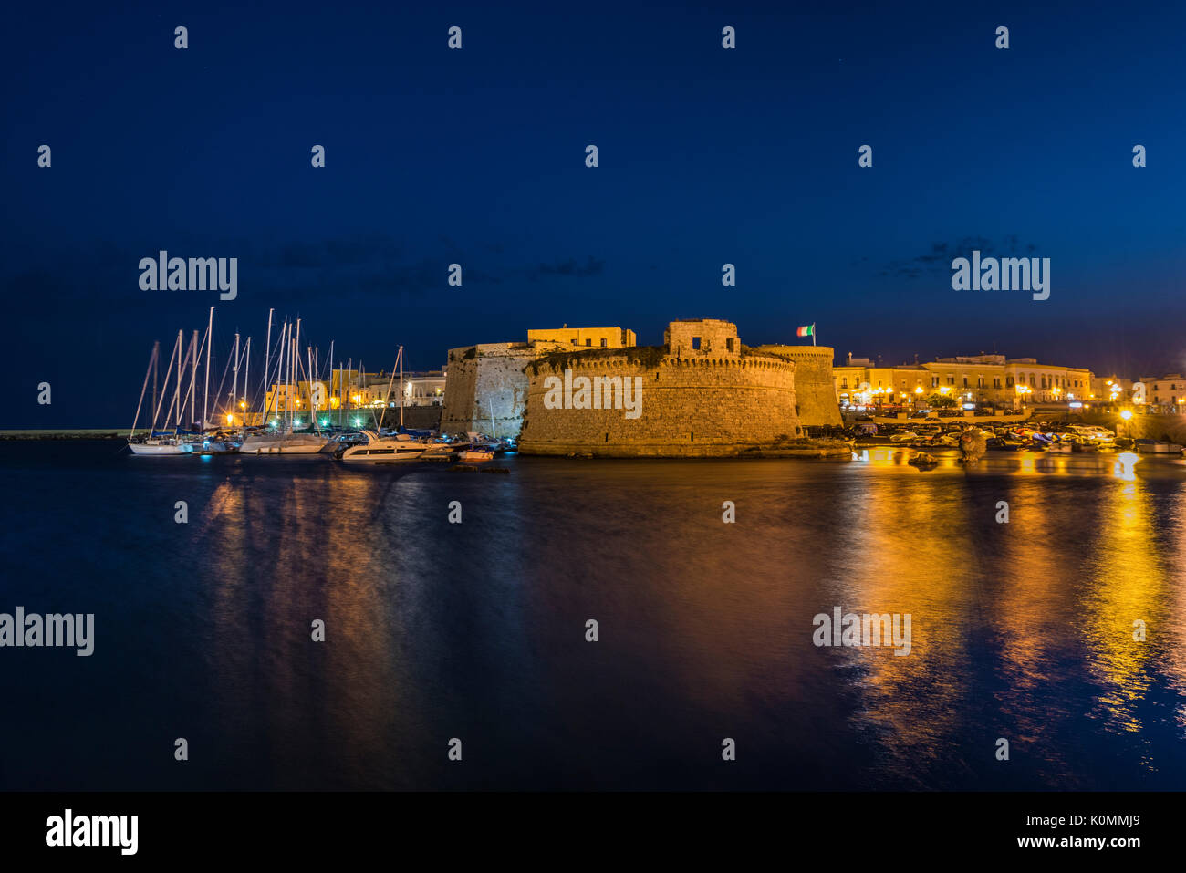 Gallipoli, Provinz von Lecce, Salento, Apulien, Italien Stockfoto