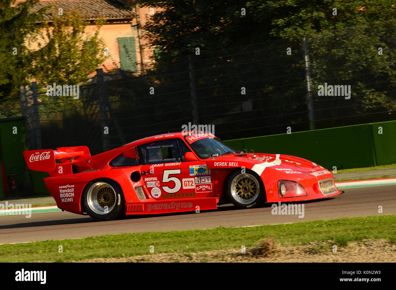 Imola Classic 22 Okt 2016 - PORSCHE 935 K3 - 1979 angetrieben durch unbekannte, während der Praxis auf Imola, Italien. Stockfoto