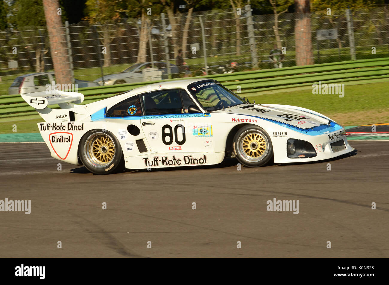 Imola Classic 22 Okt 2016 - PORSCHE 935 K3 - 1979 angetrieben durch unbekannte, während der Praxis auf Imola, Italien. Stockfoto