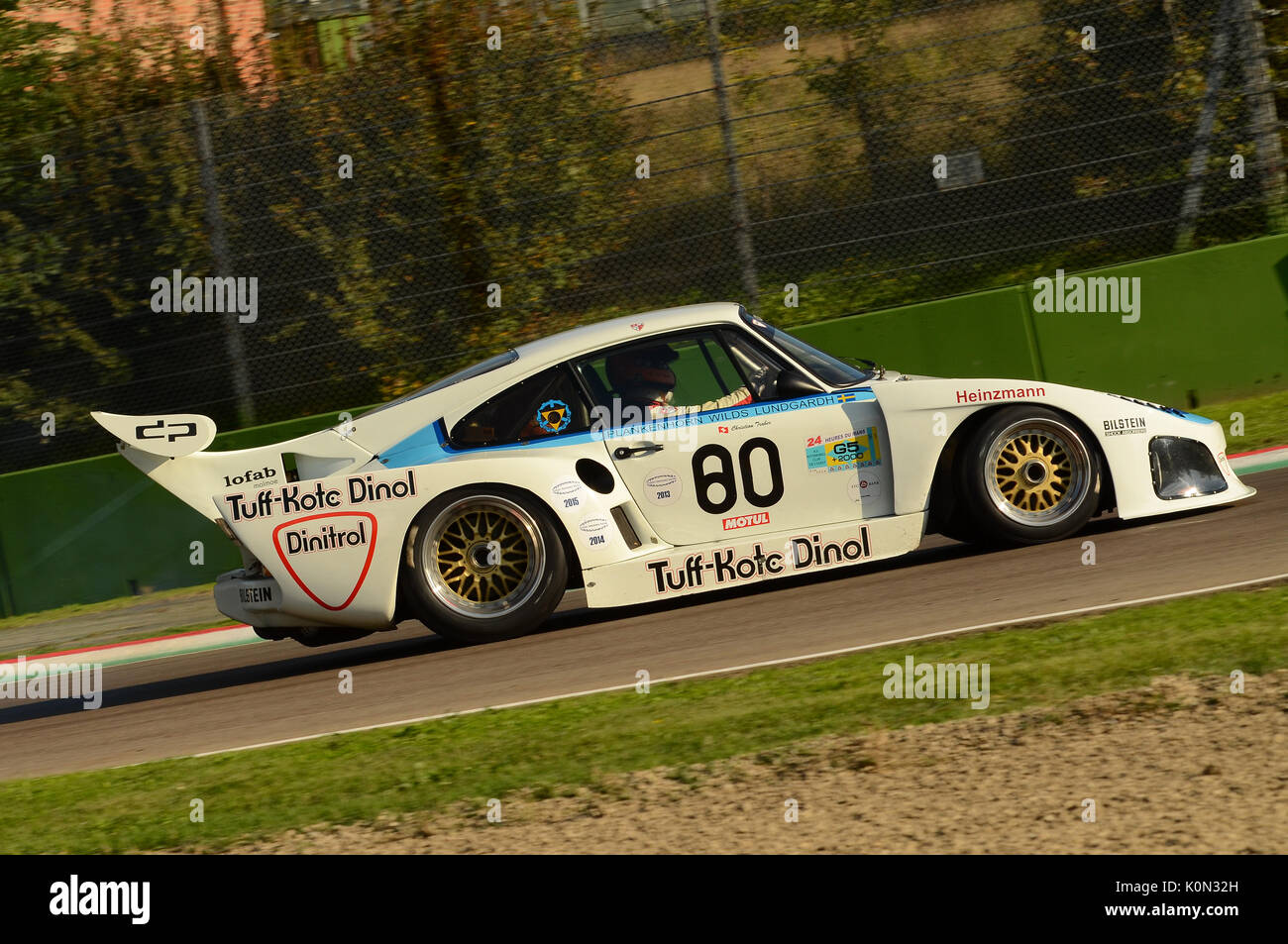 Imola Classic 22 Okt 2016 - PORSCHE 935 K3 - 1979 angetrieben durch unbekannte, während der Praxis auf Imola, Italien. Stockfoto