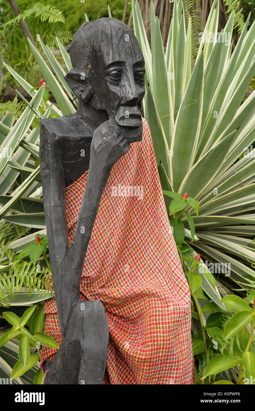 Die Massai sind ein NILOTISCHE Gruppe bewohnen die Afrikanische Region der Großen Seen. Stockfoto