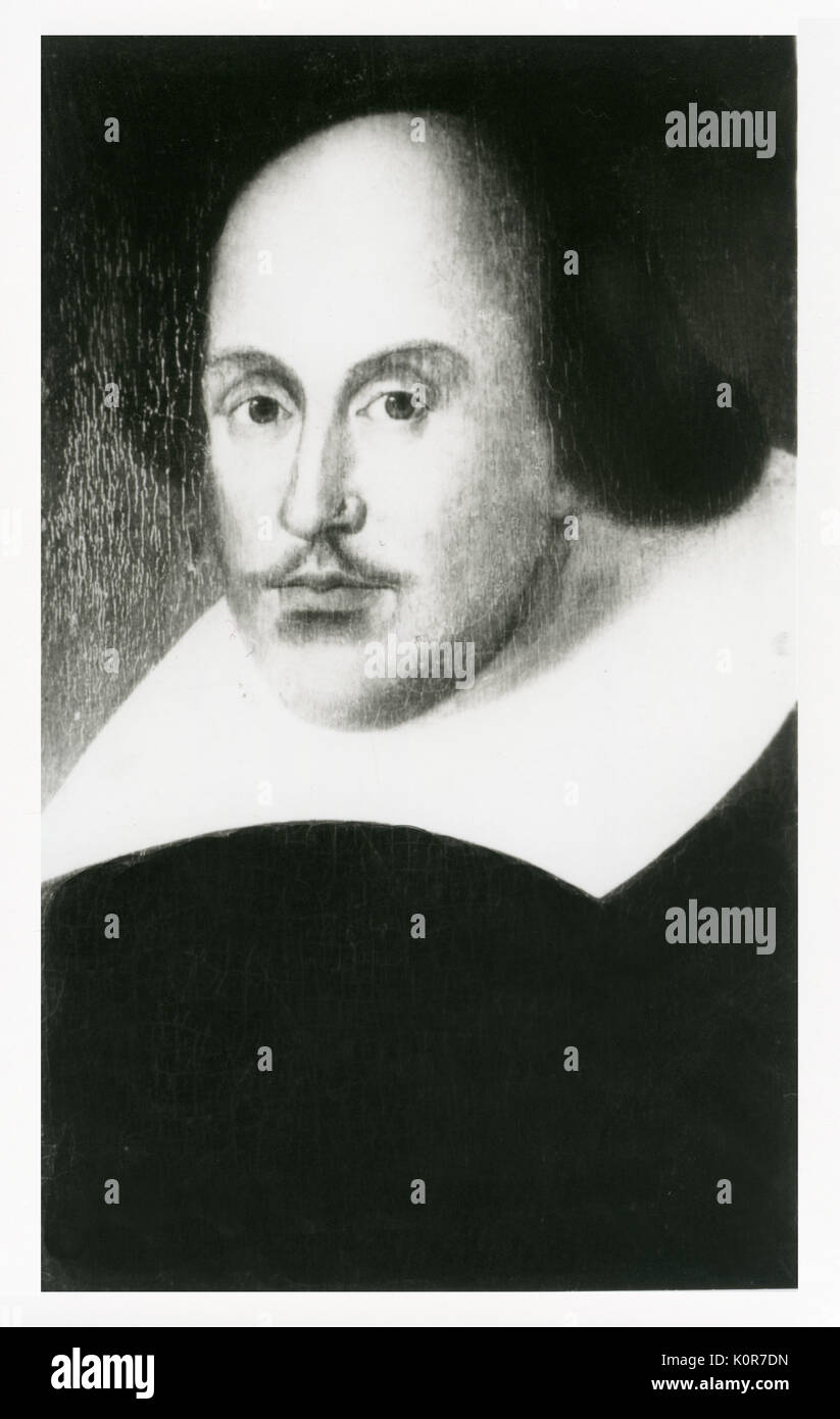 SHAKESPEARE, William - Portrait englische Dramatiker Stockfoto